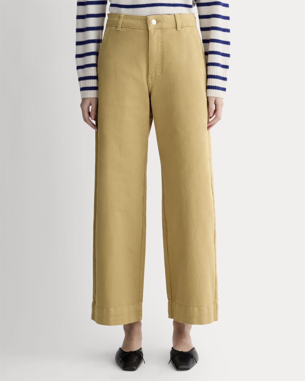 The Utility Wide-Leg Pant | Classic Khaki