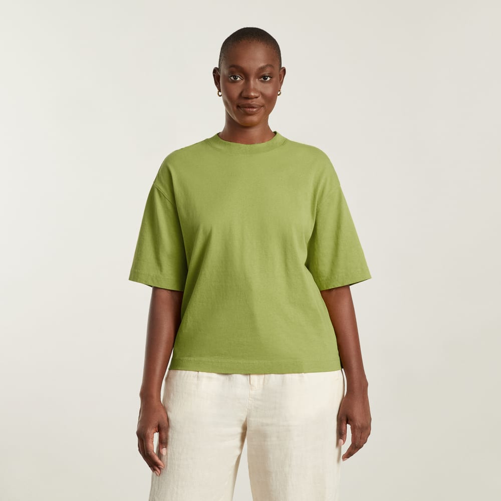 The Premium Weight Relaxed Tee | Pepper