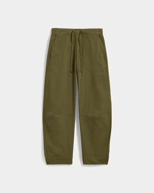 The Easy Barrel Pant | Olive