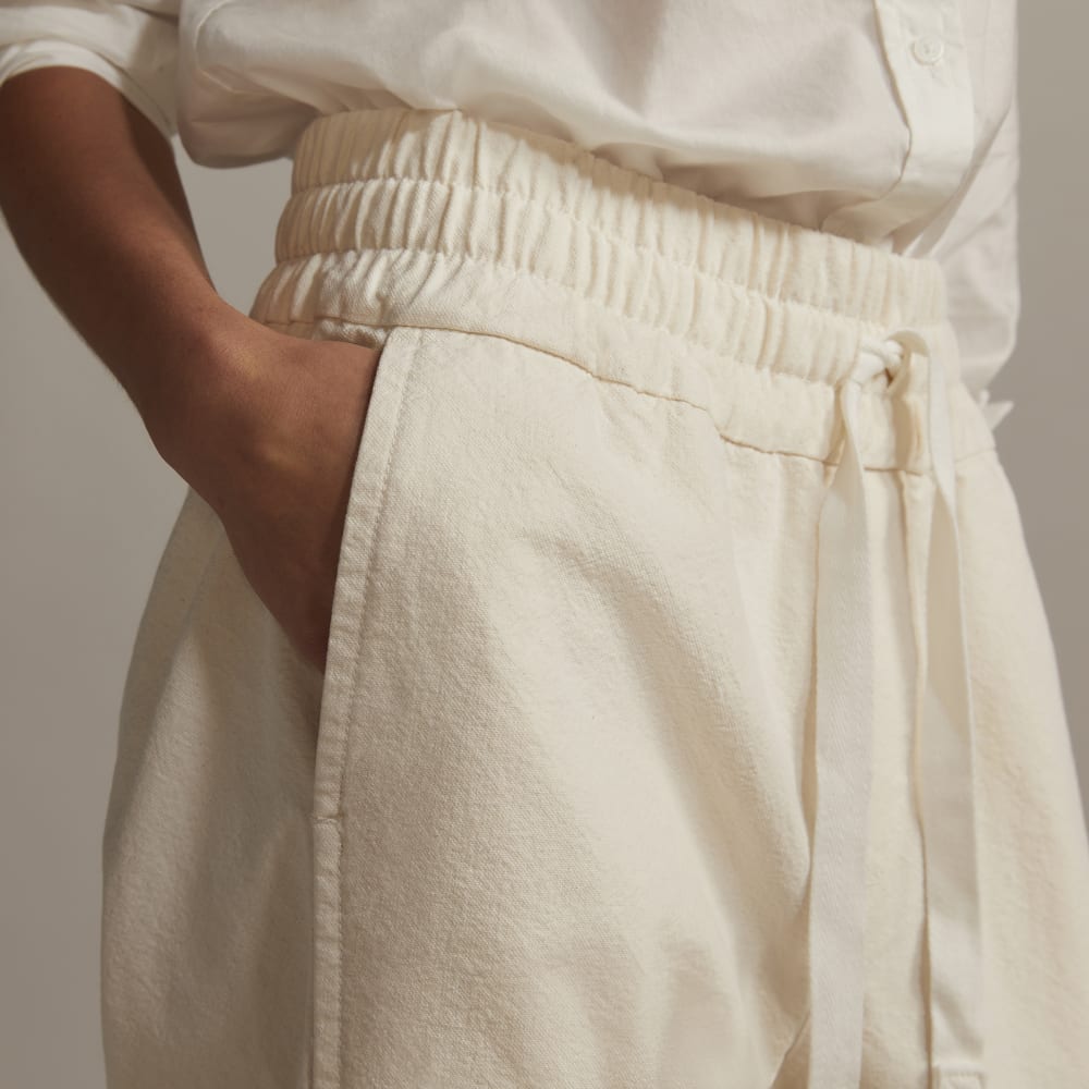 The Canvas Organic Cotton Pull-On Pant | Bone