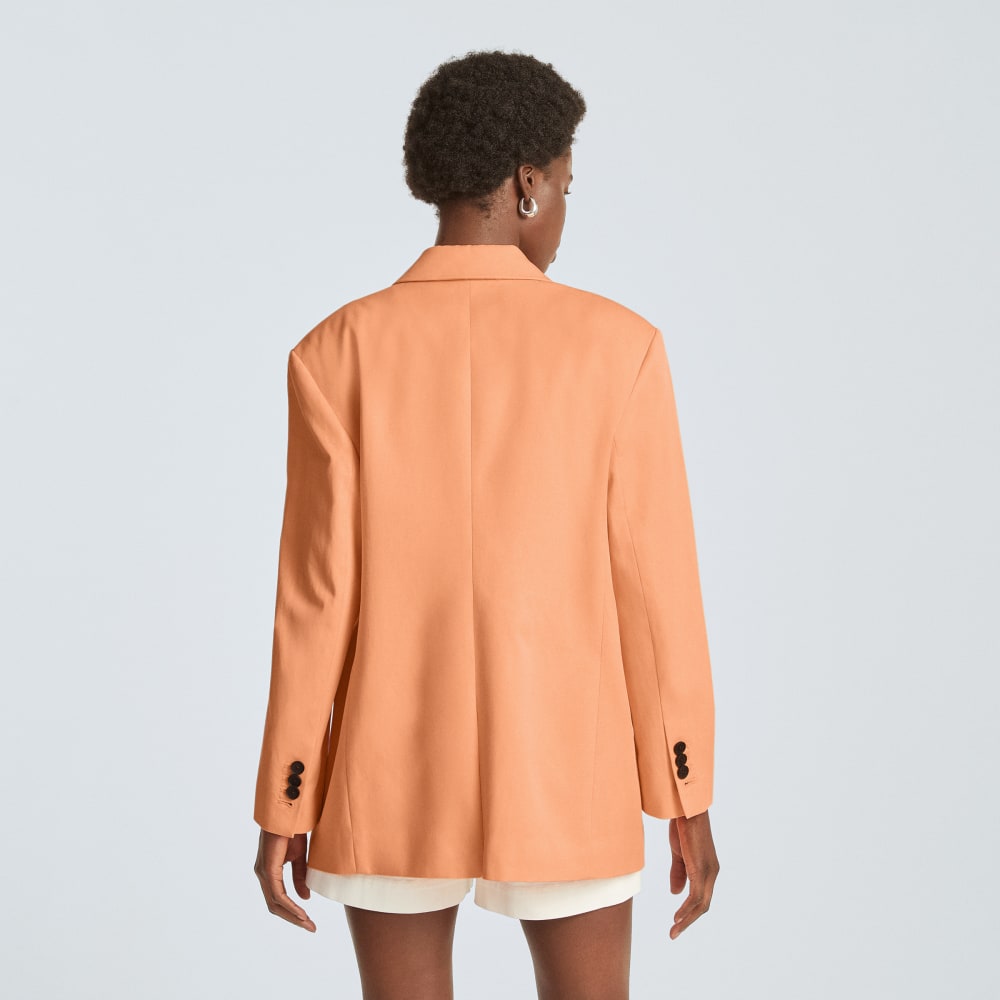 The ’80s Blazer | Orange Chiffon