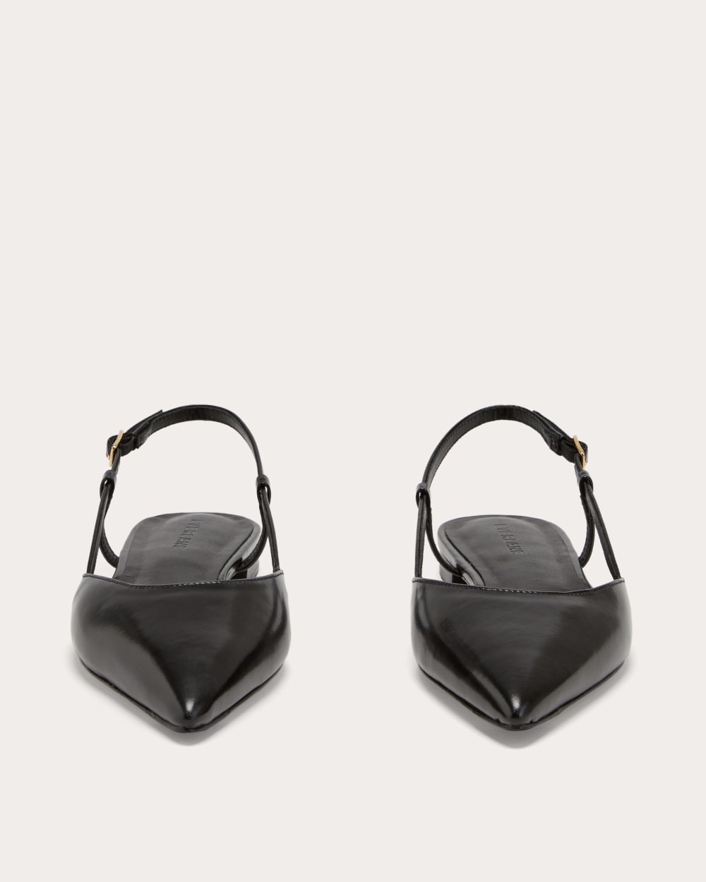 The Studio Slingback Flat | Black