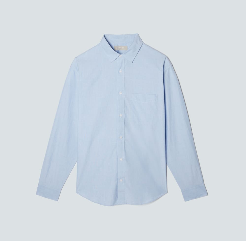 The Relaxed Poplin Shirt | Light Blue