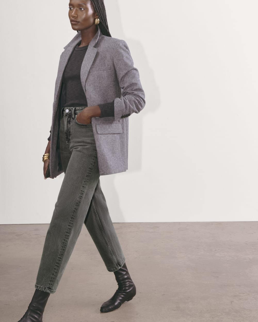 The Way-High® Hourglass Jean | Washed Black | 27 1/2 Inseam