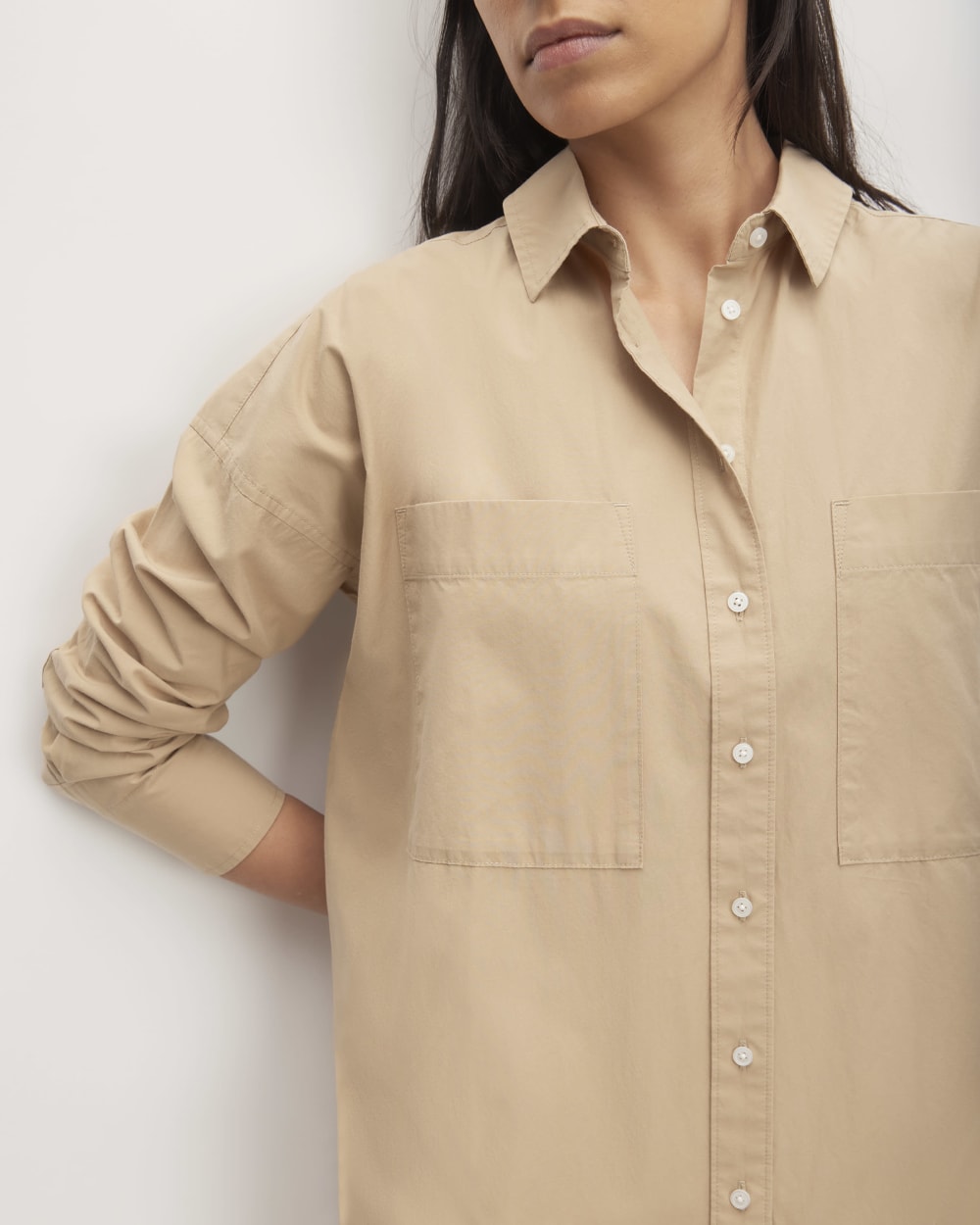 The Midi Cotton Shirt Dress | Cornstalk
