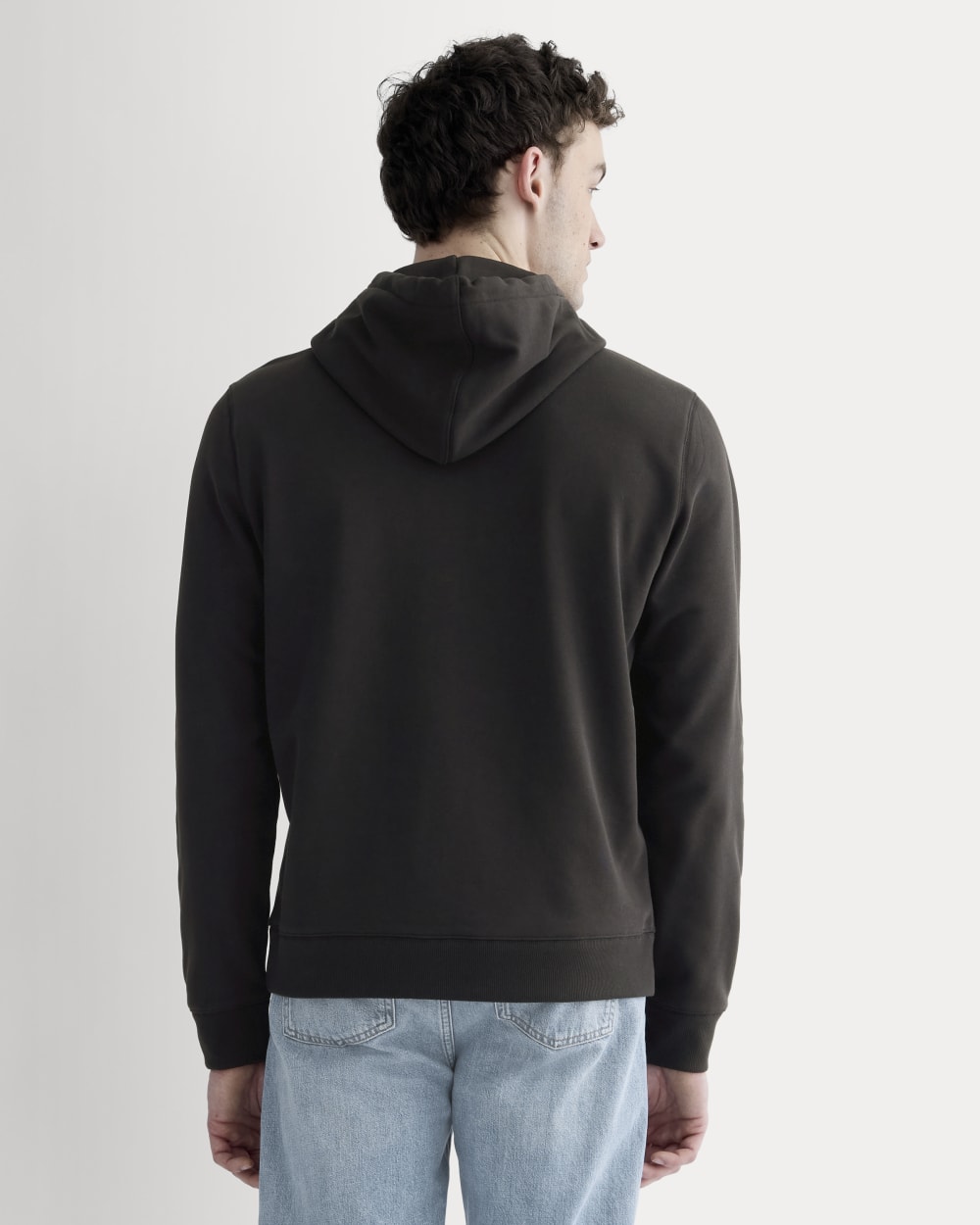 The Off-Duty Terry Hoodie | Black