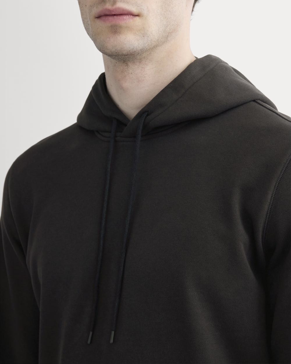The Off-Duty Terry Hoodie | Black