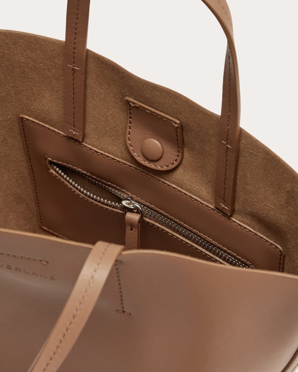 The Luxe Italian Leather Crossbody | Cognac