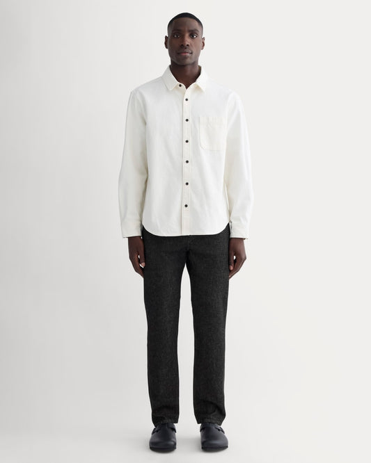 The Selvedge Straight Fit Jean | Black Rinse