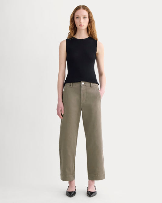 The Utility Straight-Leg Pant | Taupe | 26.5 Inseam