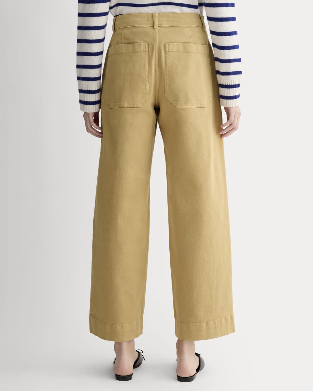 The Utility Wide-Leg Pant | Classic Khaki