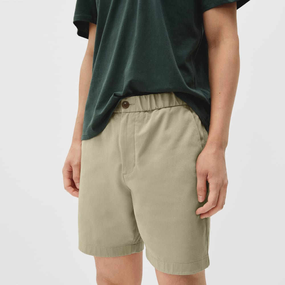 The Pull-On Performance Chino Short | Khaki