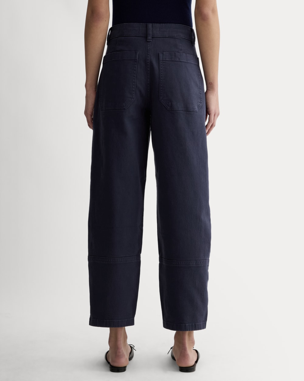 The Utility Barrel Pant | Navy | Regular