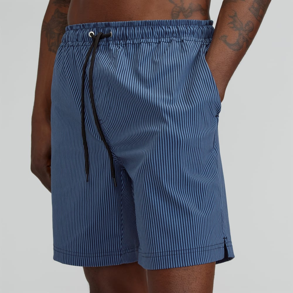 The ReNew Swim Short | Bluefin / Navy