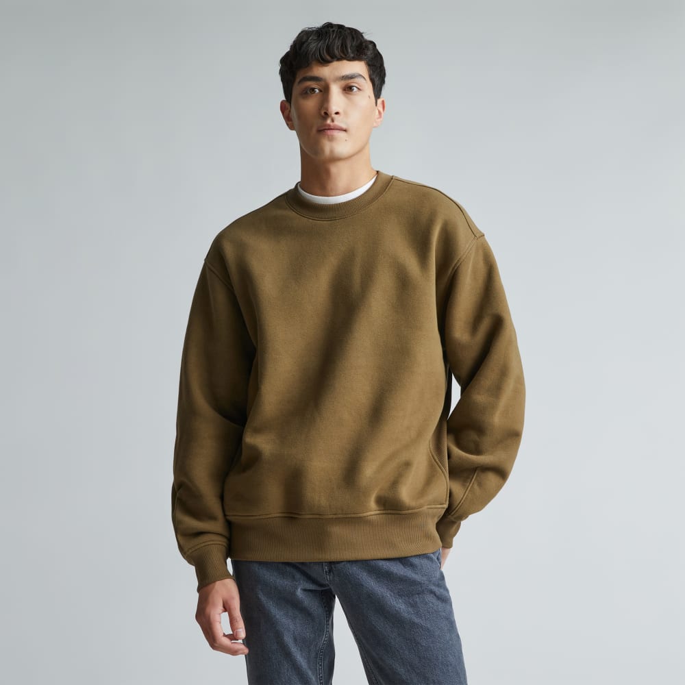 The ReTrack Crewneck Sweatshirt | Beech
