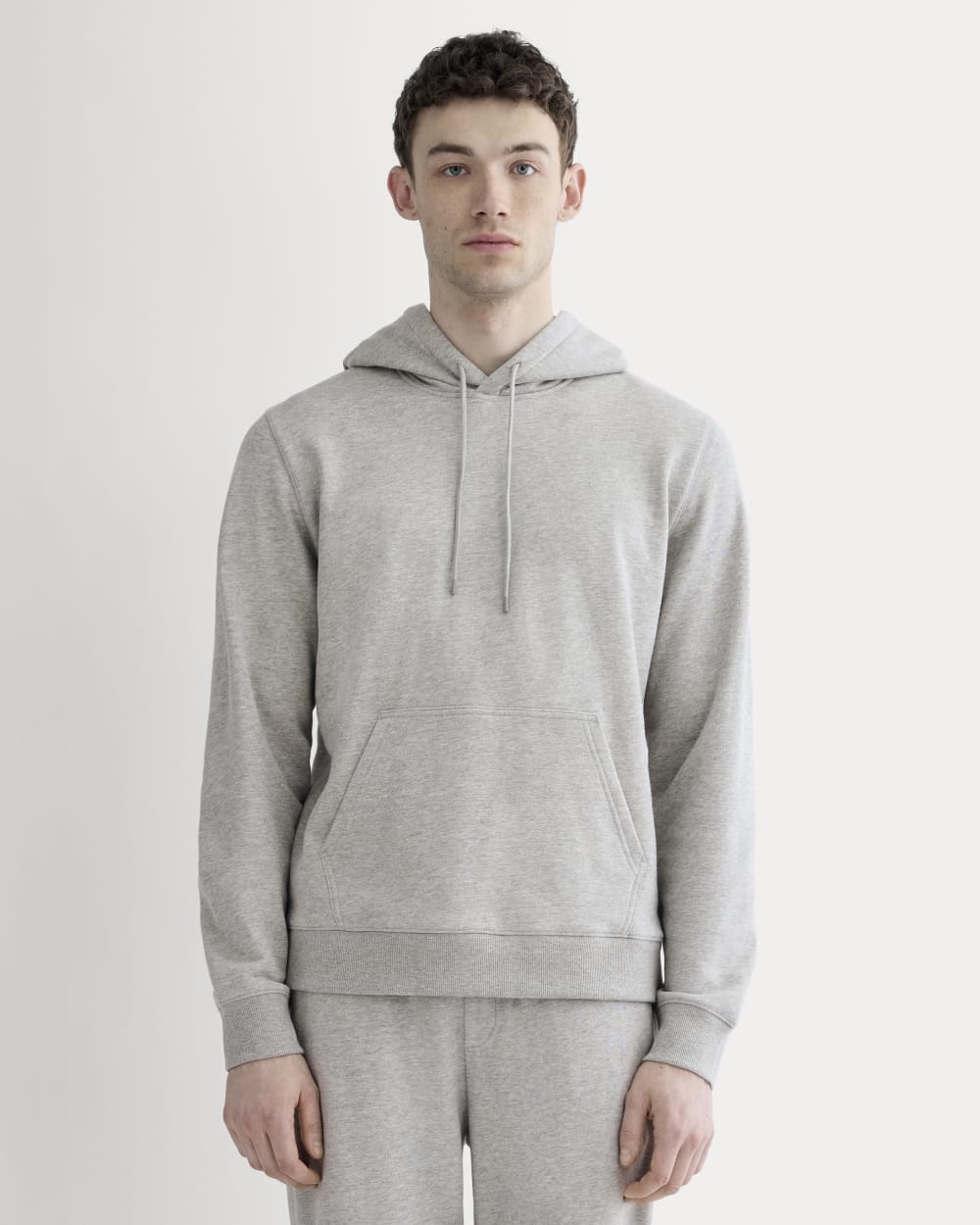 The Off-Duty Terry Hoodie | Heathered Grey