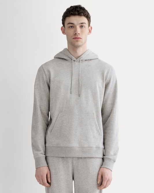 The Off-Duty Terry Hoodie | Heathered Grey