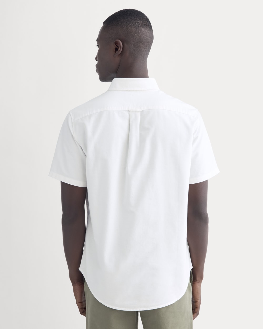 The Organic Short Sleeve Oxford Shirt | White