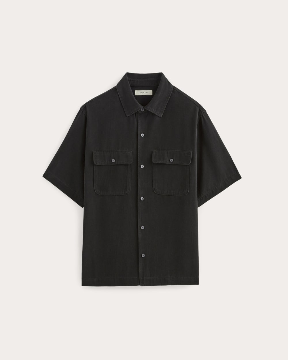 The Relaxed Utility Shirt in Buttersoft | Black