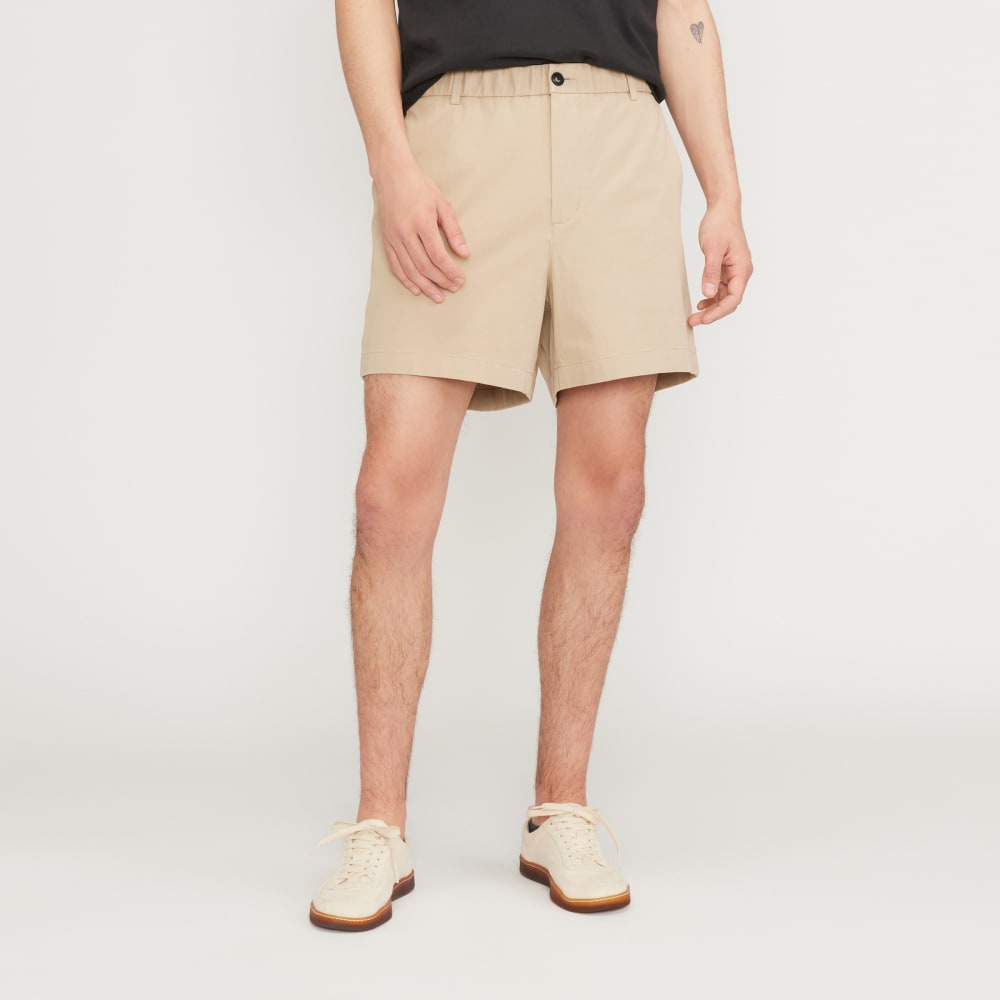 The Pull-On Performance Chino 5 Short | Trench Coat Khaki