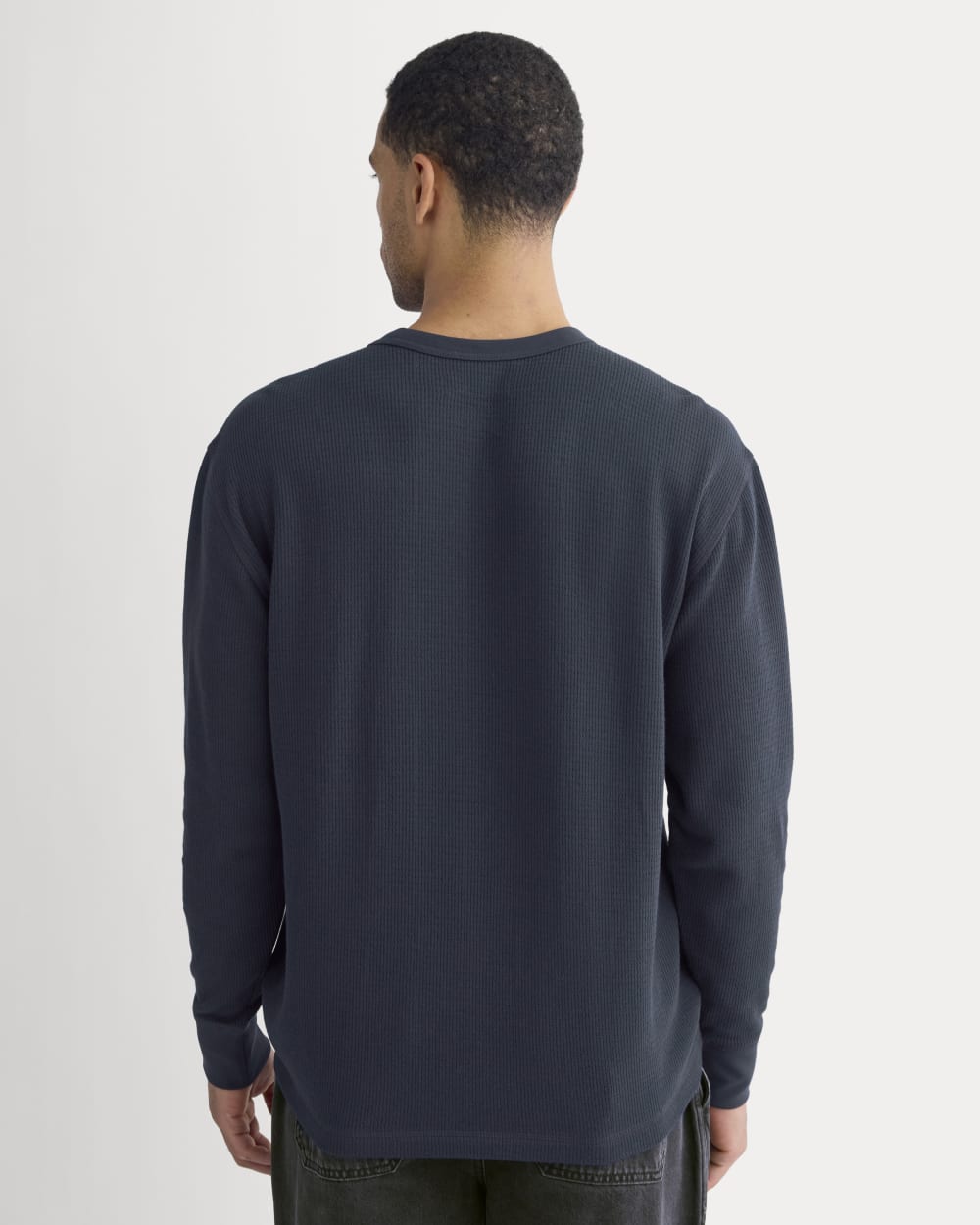 Thermal Crew in Cozy Waffle | Navy