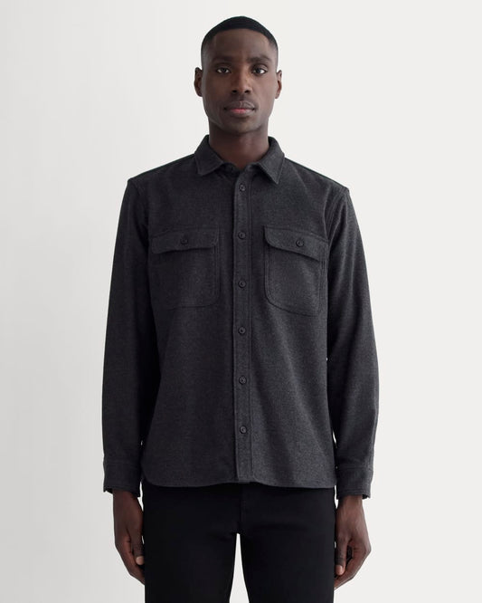 The Heavyweight Overshirt | Uniform | Charcoal Heather