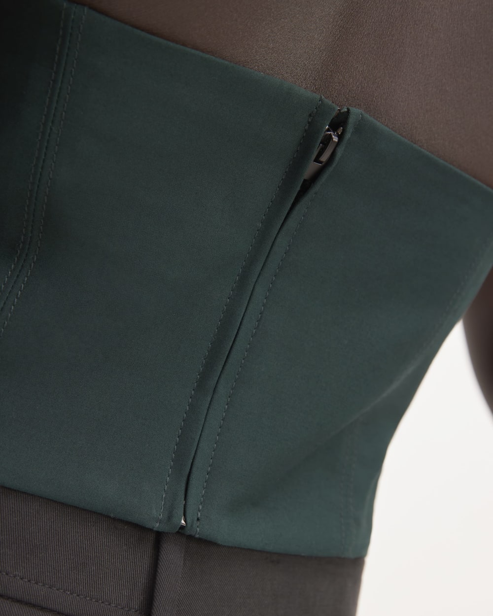 The Structured Cotton Bustier | Scarab