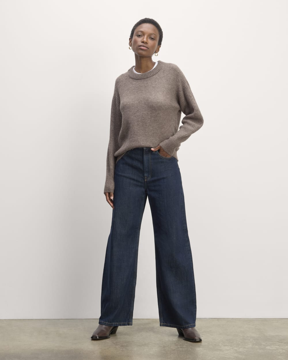 The Cocoon Crew in Alpaca | Taupe Melange