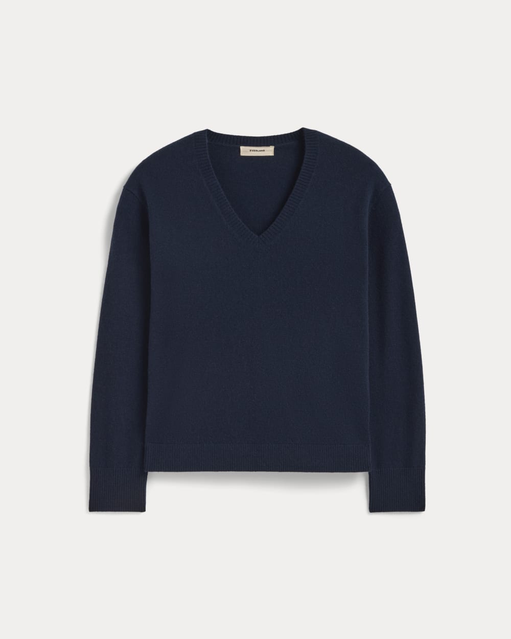 The Classic V in Cashmere | Navy