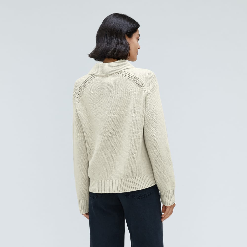 The Cotton Chore Sweater Jacket | Canvas