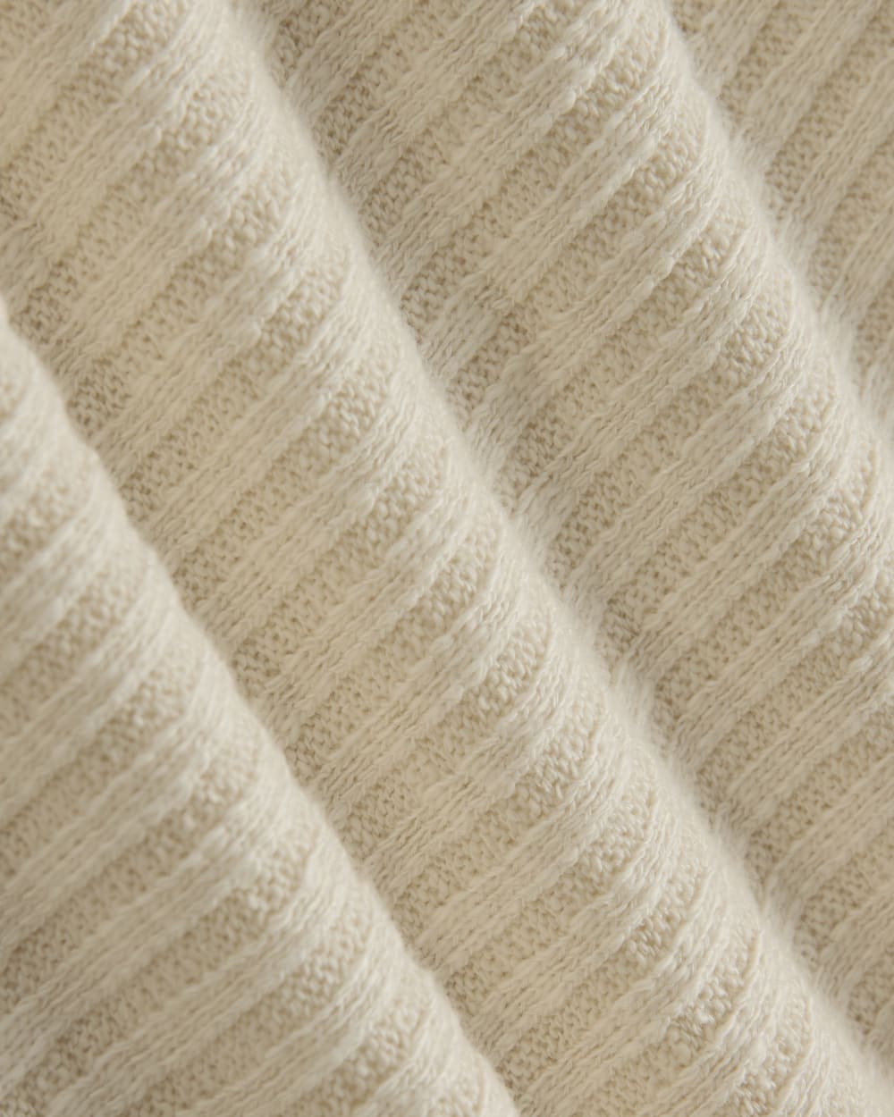 The Cozy Rib Long-Sleeve Tee | Bone