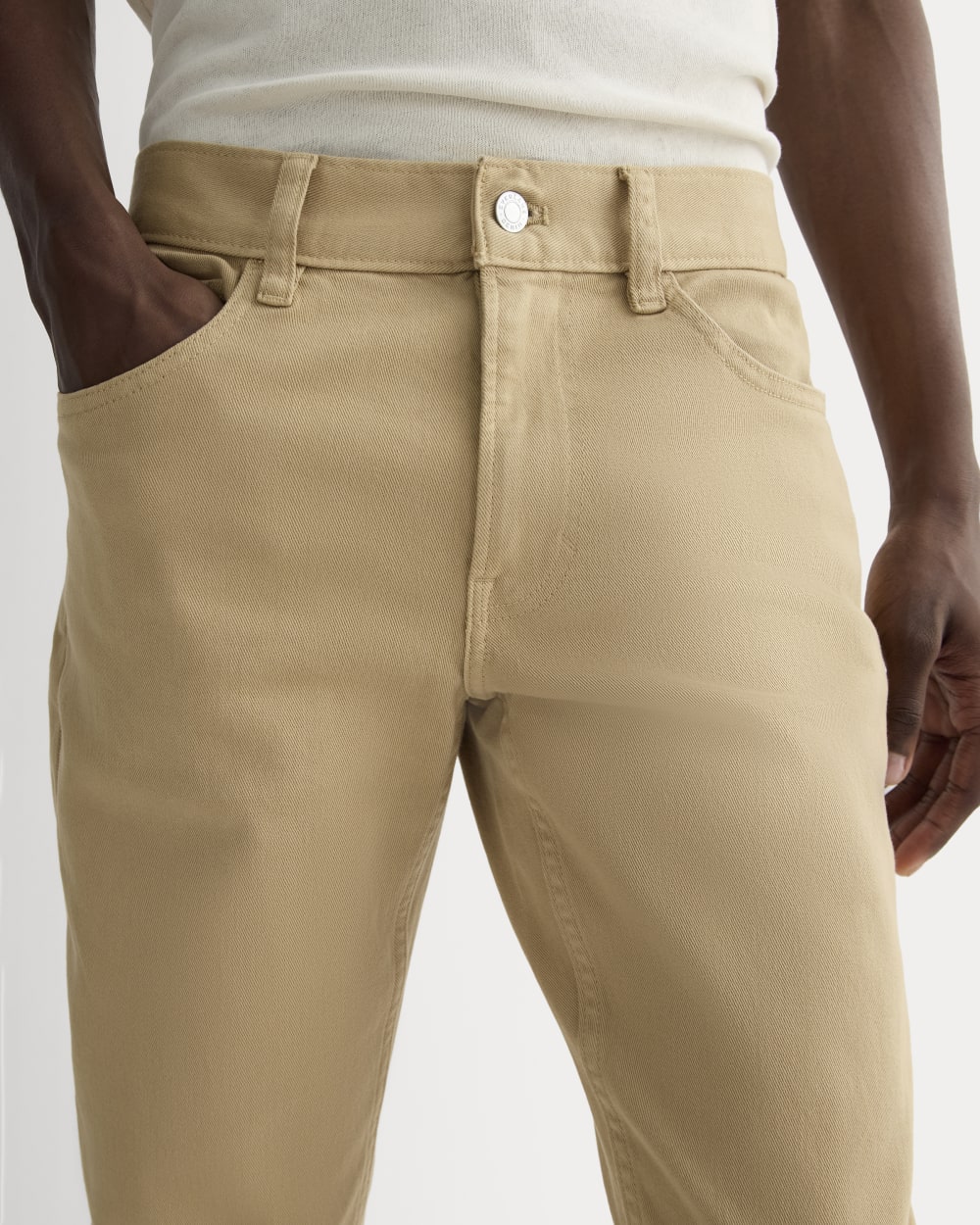The Stretch Twill 5-Pocket Pant | Classic Khaki