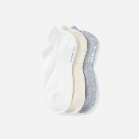 The Organic Cotton Ankle Sock 3-Pack | Neutral Multi
