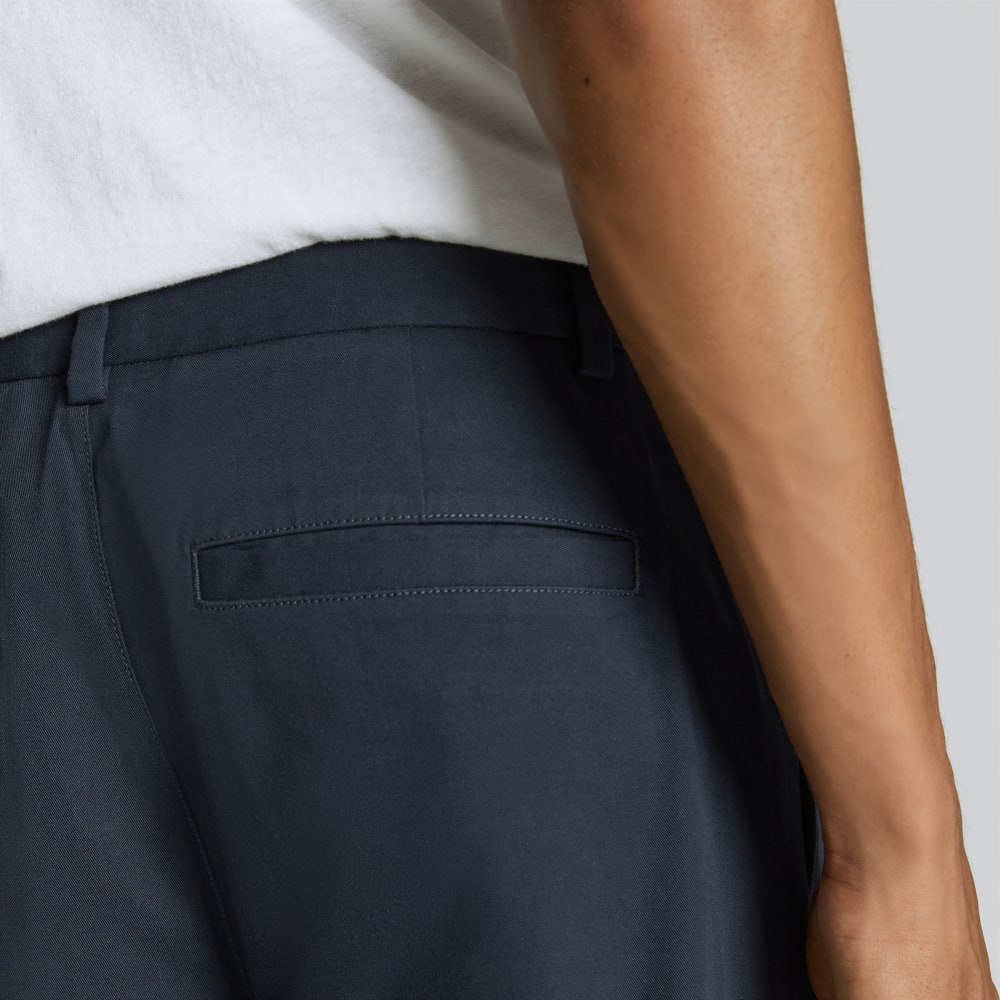 The Wide Leg Performance Chino | Deep Navy