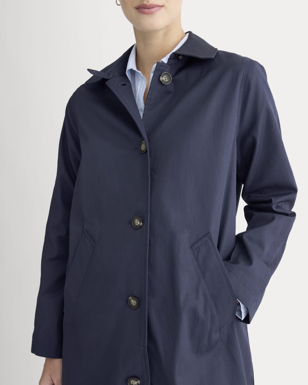 The Mac Coat | Navy