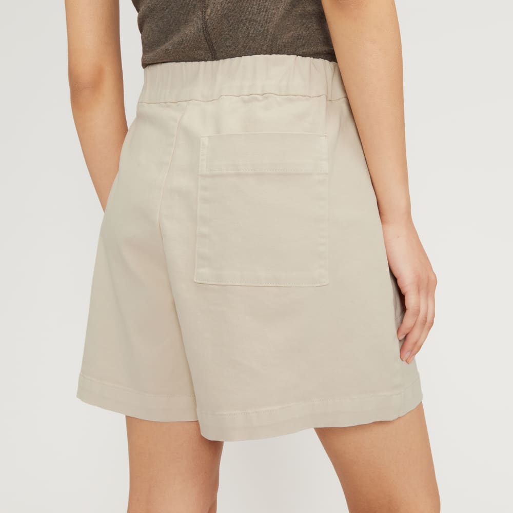 The Organic Pull-On Short | Sandstone