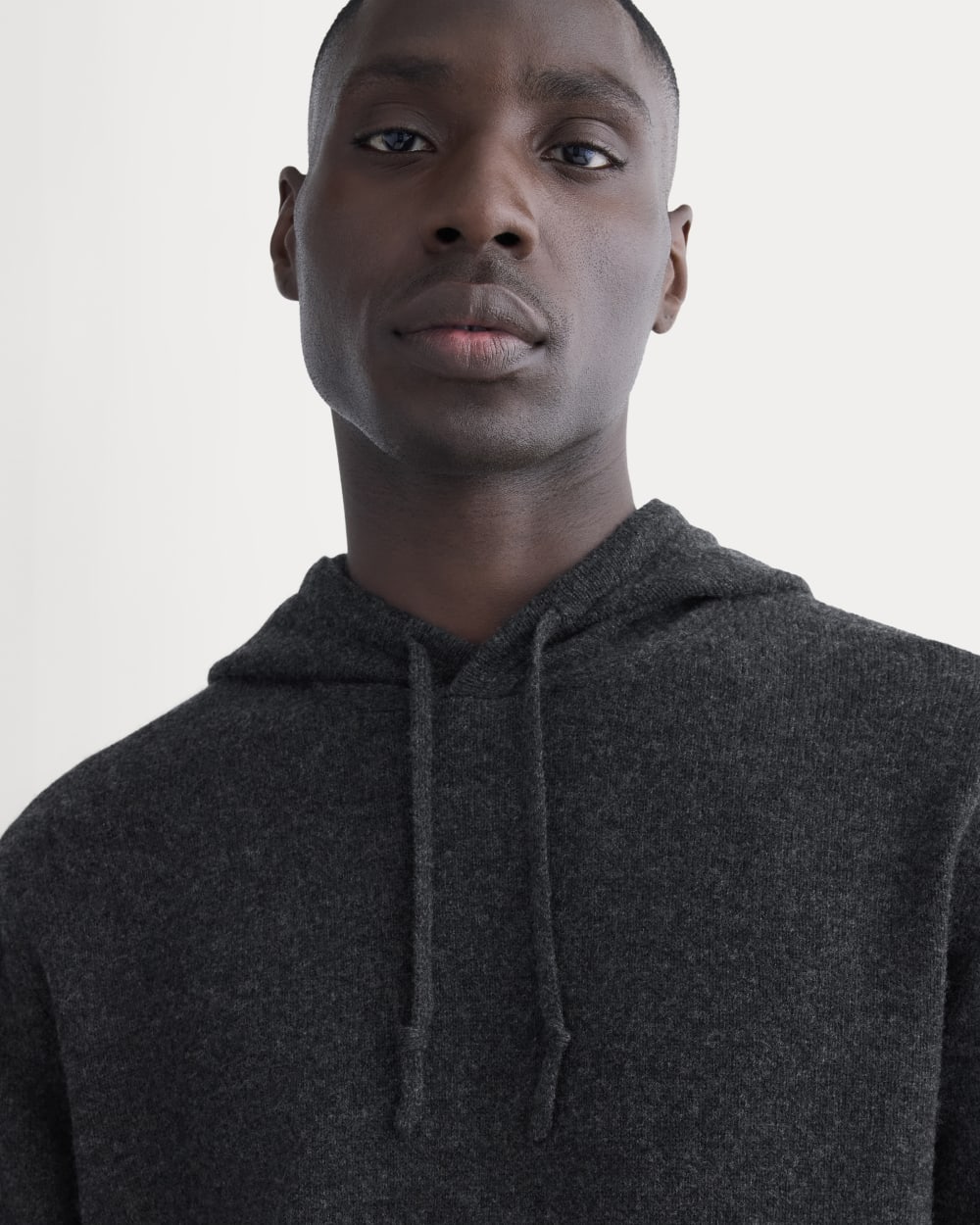 The Felted Merino Hoodie | Charcoal