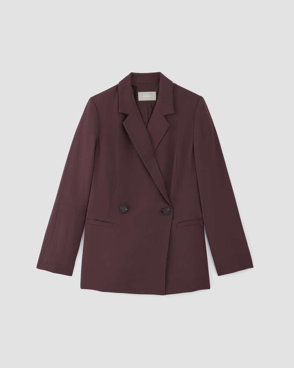 The Drapey Blazer | Burgundy