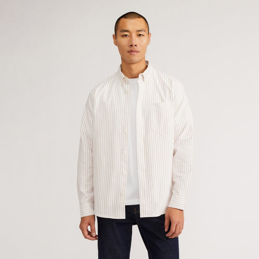 The Classic Oxford Shirt | Sahara / Off-White | Standard