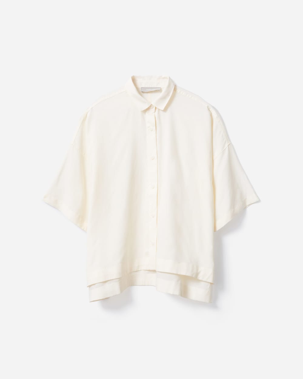 The Drapey Square Shirt | Bone