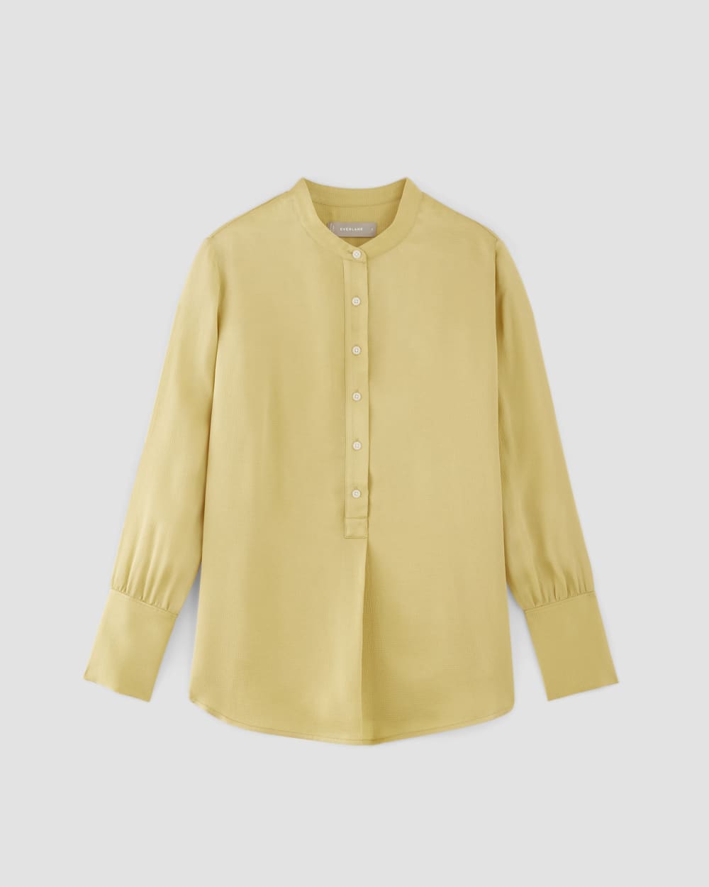The Hammered Satin Popover Shirt | Raffia