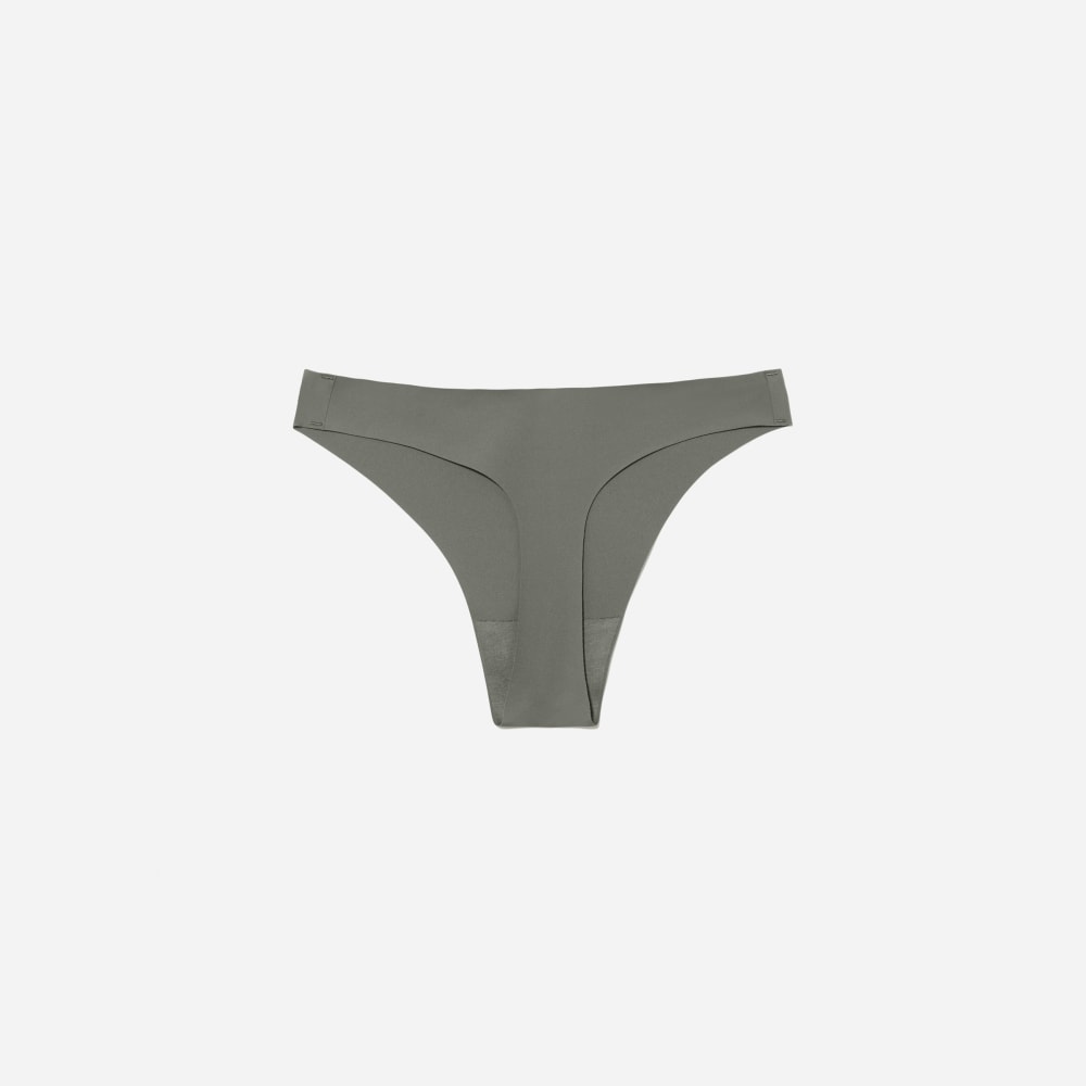 The Invisible Thong | Pewter Green