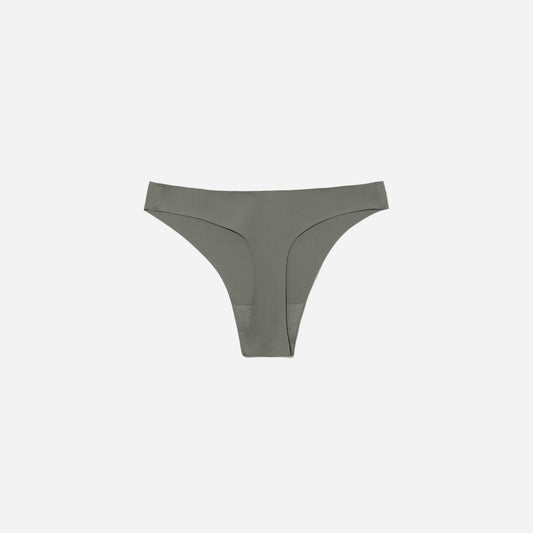 The Invisible Thong | Pewter Green
