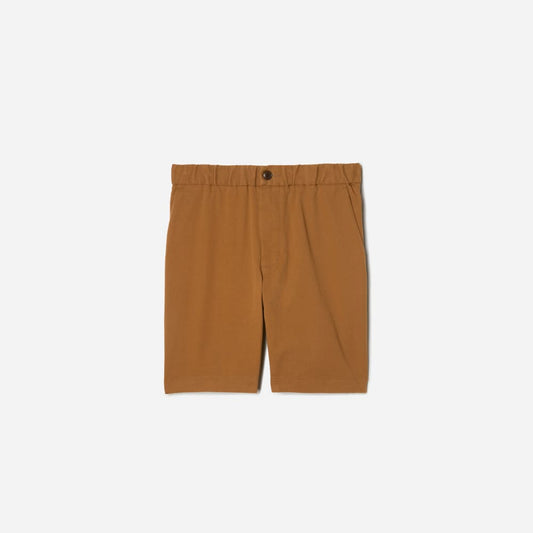 The Pull-On Performance Chino Short | Tawny Brown