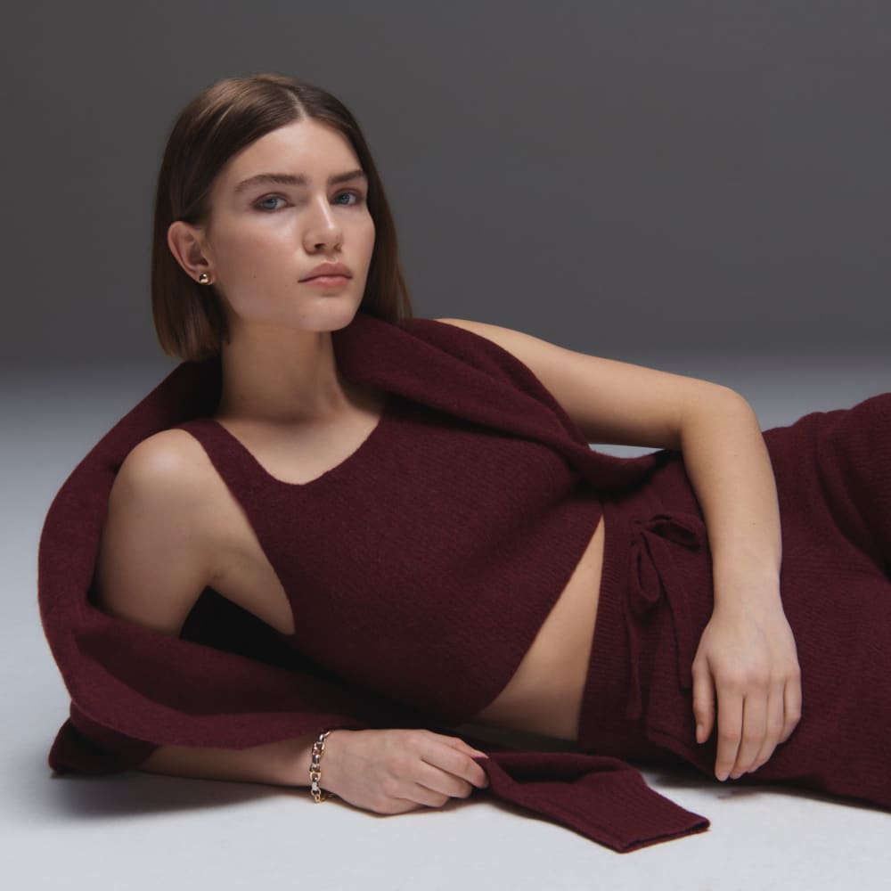 The Cozy-Stretch Tank | Brandy