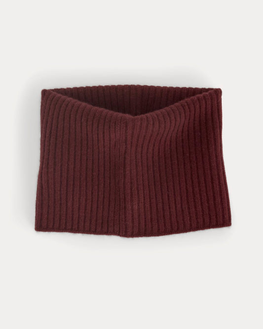 Cashmere Snood | Burgundy