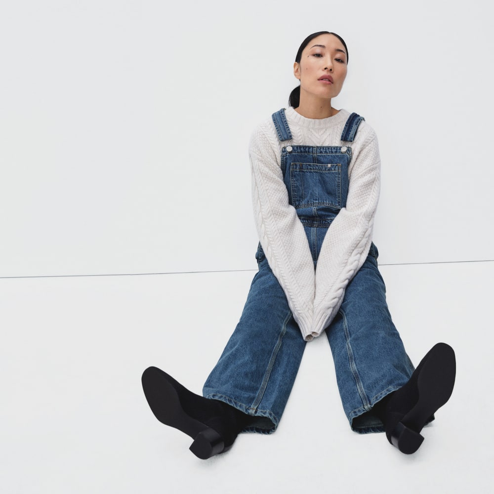 The Denim Overalls | Medium Indigo