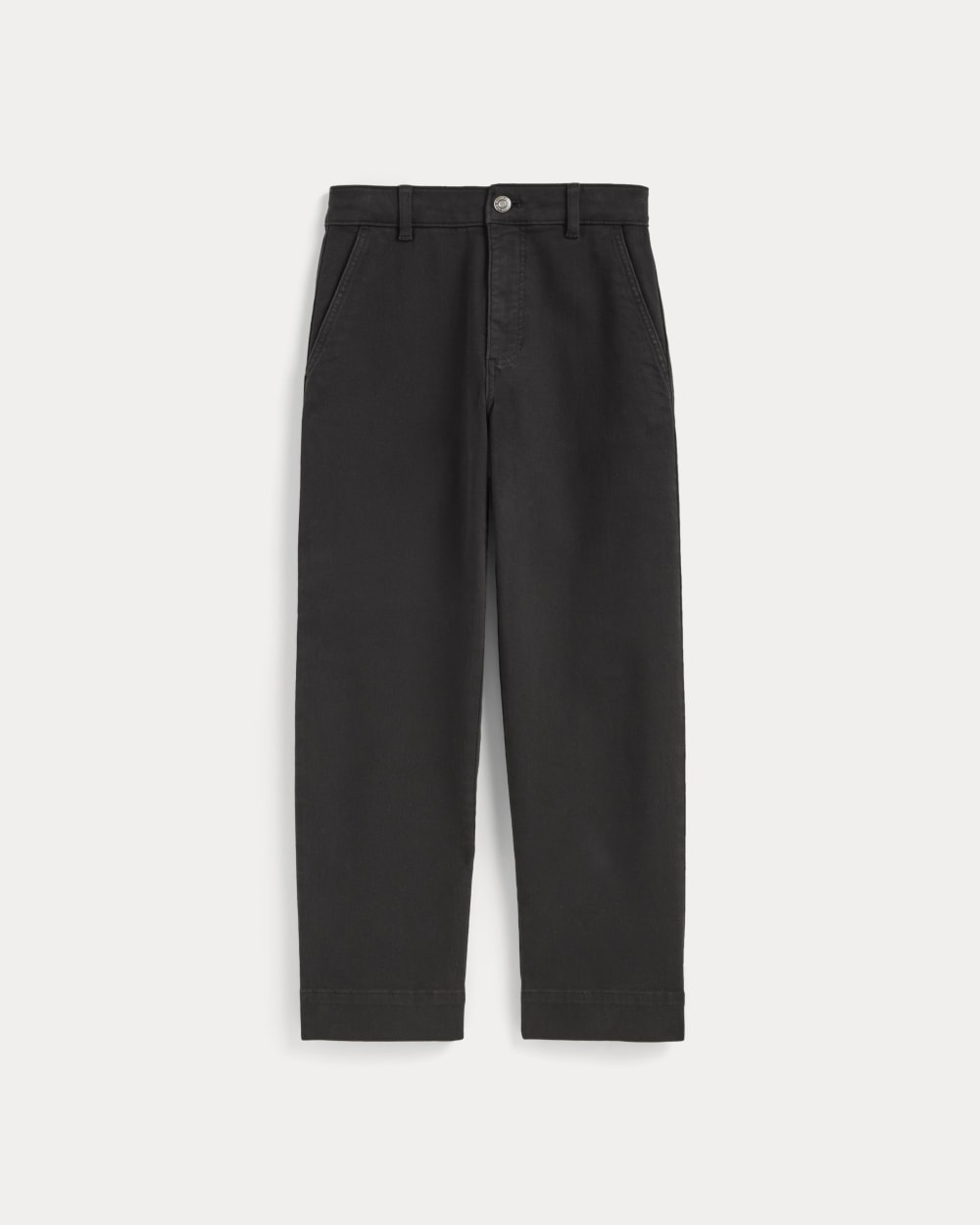 The Utility Straight-Leg Pant | Black | 28.5 Inseam