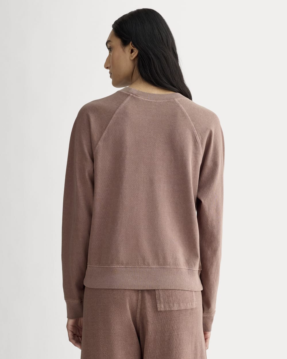 The Off-Duty Long-Sleeve Tee | Brown Garment Dye