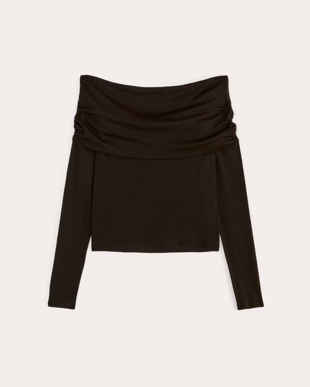 The Off-the-Shoulder Top in Butterluxe | Black
